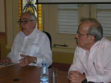 Raul Roa Kourí y Ricardo Alarcón de Quesada