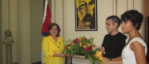 Inauguración del Rincón Martiano en la ACNU